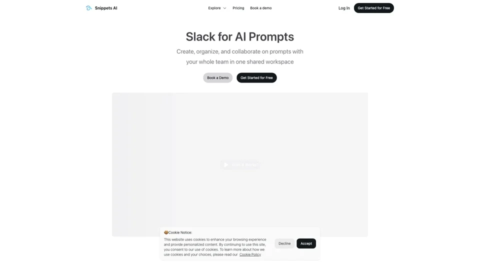 Snippets AI - Slack for AI Prompts