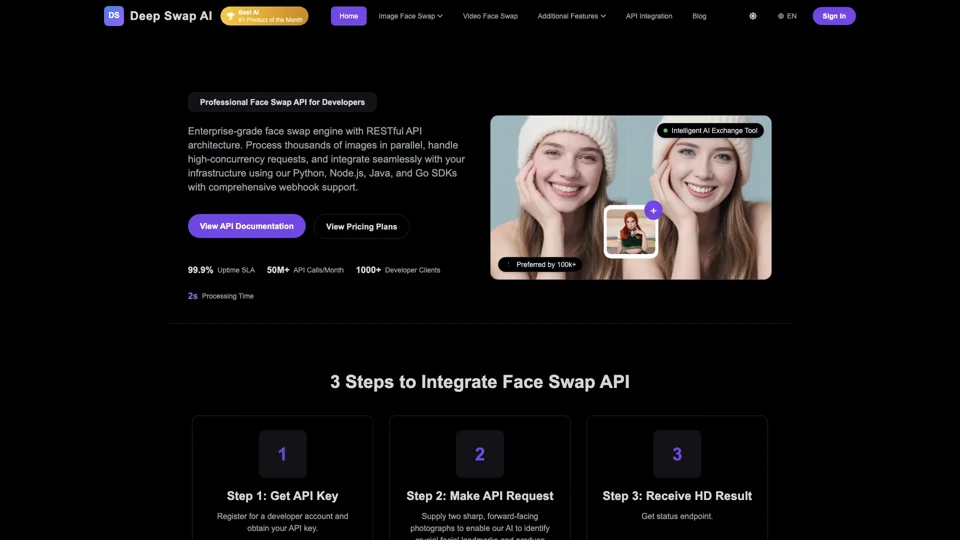 AI Face Swap Free Online - No Watermark | DeepSwapAI