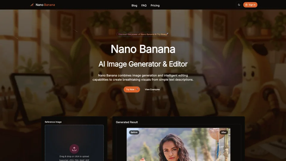 Nano Banana | #1 Free AI Image Generator & Editor