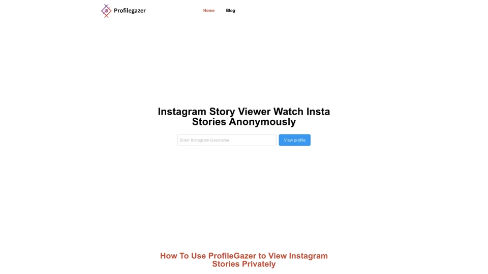 Anonymous Instagram Story Viewer