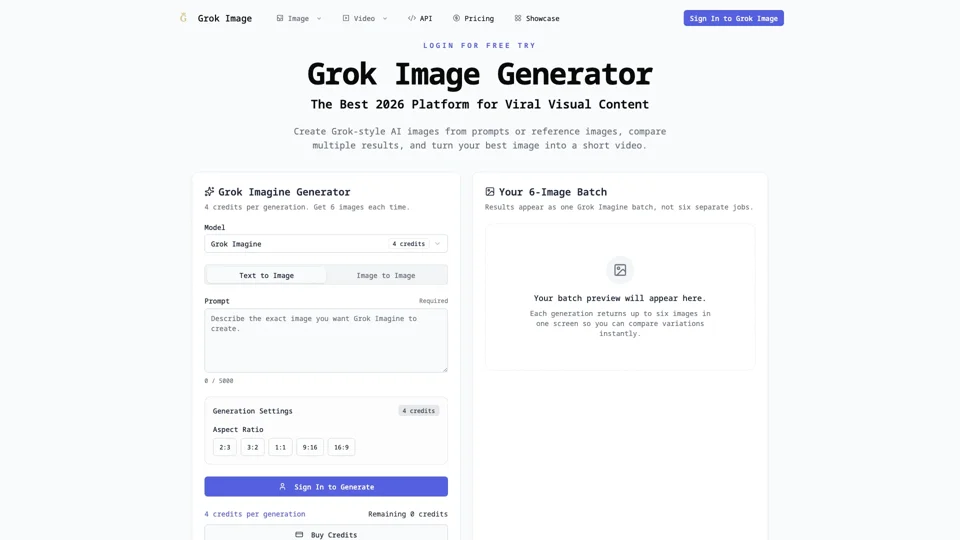 AI Generator powered by Grokimage | Grok Image