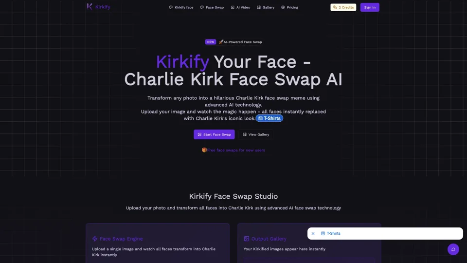 Kirkify: Charlie Kirk Face Swap AI | Create Hilarious Memes
